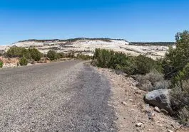 A random road through sandstone desert somewhere in Utah: Road through sandstone desert, Utah: ID 305340105 © Davidrh | Dreamstime.com