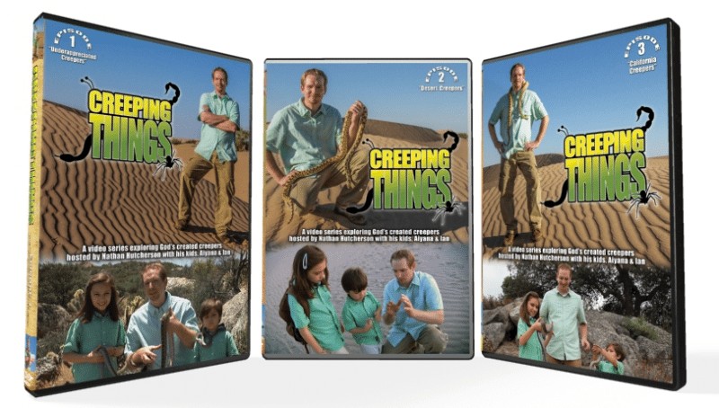 creeping things dvd series nathan hutcherson asm