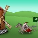 Don Quixote tilting at Natural Selection windmill
