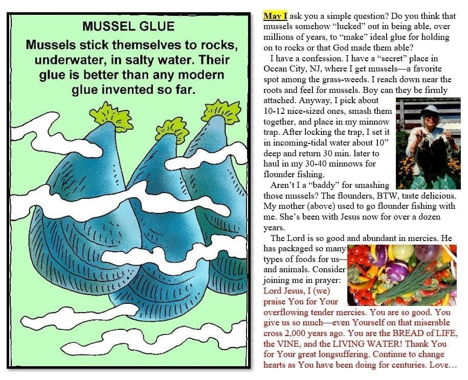 CR Ministries Mussels image see transcript for words
