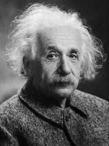 Photographic Portrait of Albert Einstein