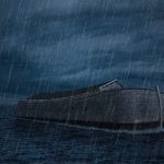 Ark in a calm rainstorm