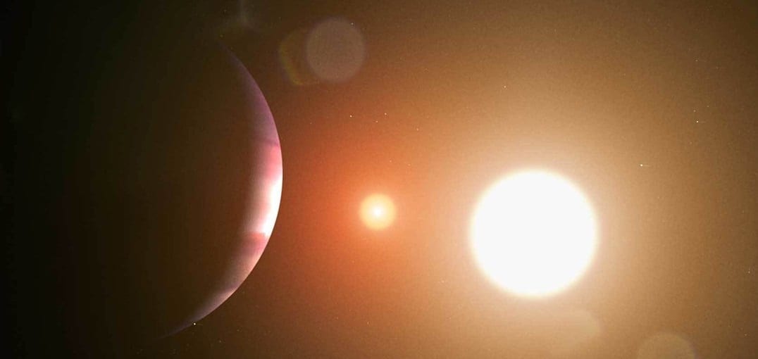 TOI 1338b-planet-NASA-artists-image
