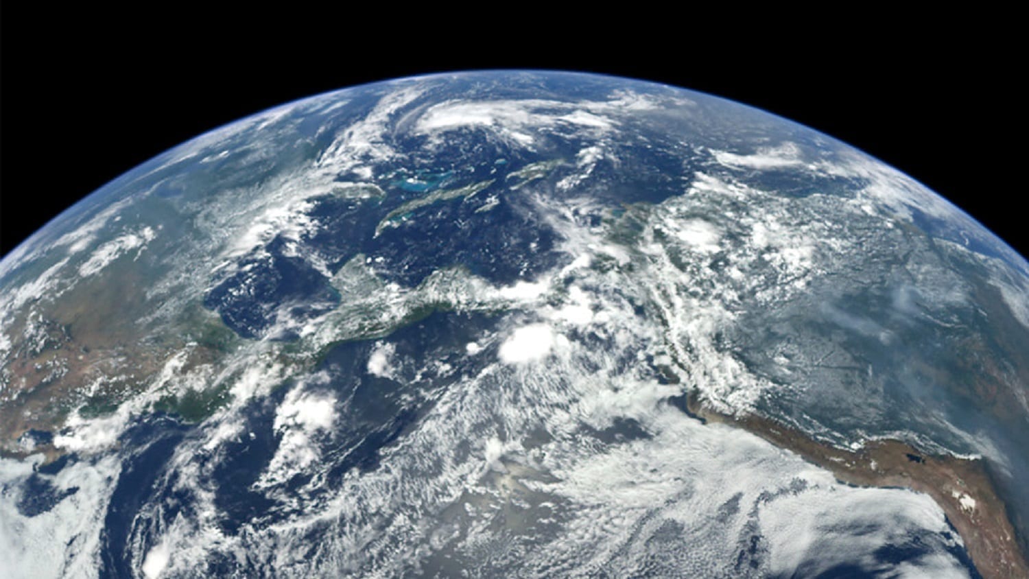 Central America as seen from the Messenger spacecraft, NASA