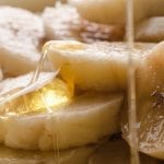 Banana slices with honey drizzled on top: ID 43640356 © Batke82 | Dreamstime.com