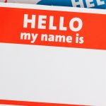 Hello, My Name Is stickers: Photo 175207569 © Michael Flippo | Dreamstime.com