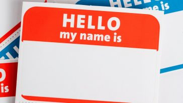 Hello, My Name Is stickers: Photo 175207569 © Michael Flippo | Dreamstime.com