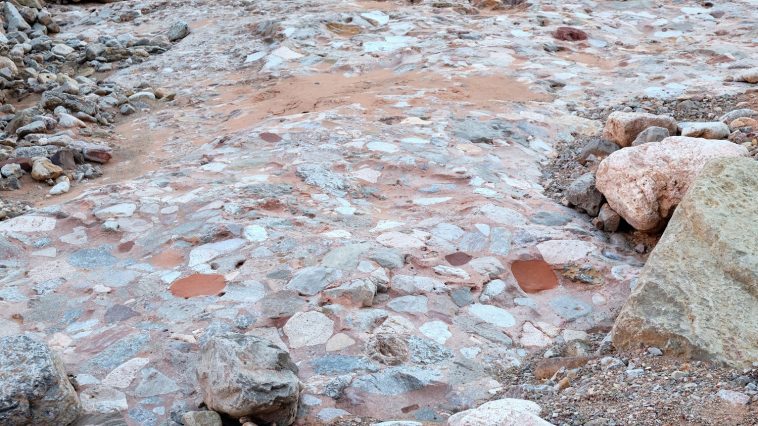 Conglomerate streambed in a side canyon, Grand Canyon, AZ: Photo 237727262 © Andy Millard | Dreamstime.com