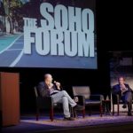Video still from the SoHo Forum climate action debate