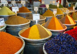 Spices on display at a market in Tehran: Photo 92584541 © Hoang Bao Nguyen | Dreamstime.com