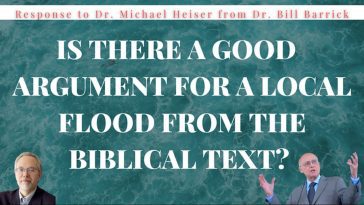 Is there a good argument for a local flood from the biblical text?