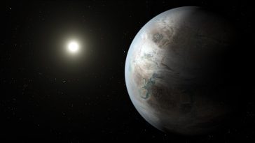 Kepler 452-b artist's impression "beauty shot," photo credit: NASA