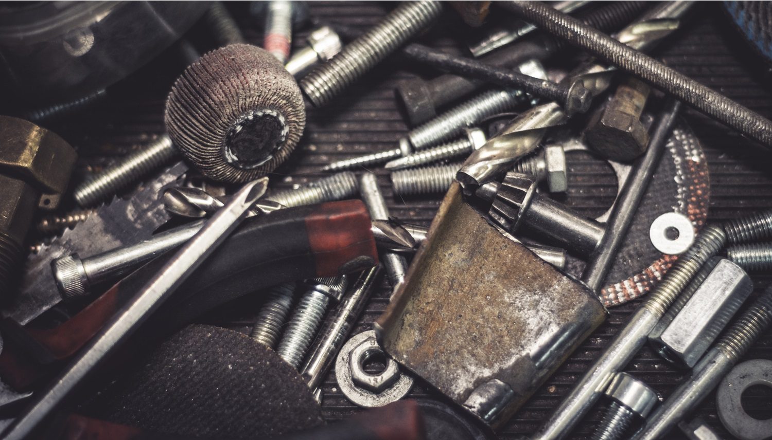 Auto mechanic's workshop table with tools: Photo 81771471 © Ramonaienciu | Dreamstime.com