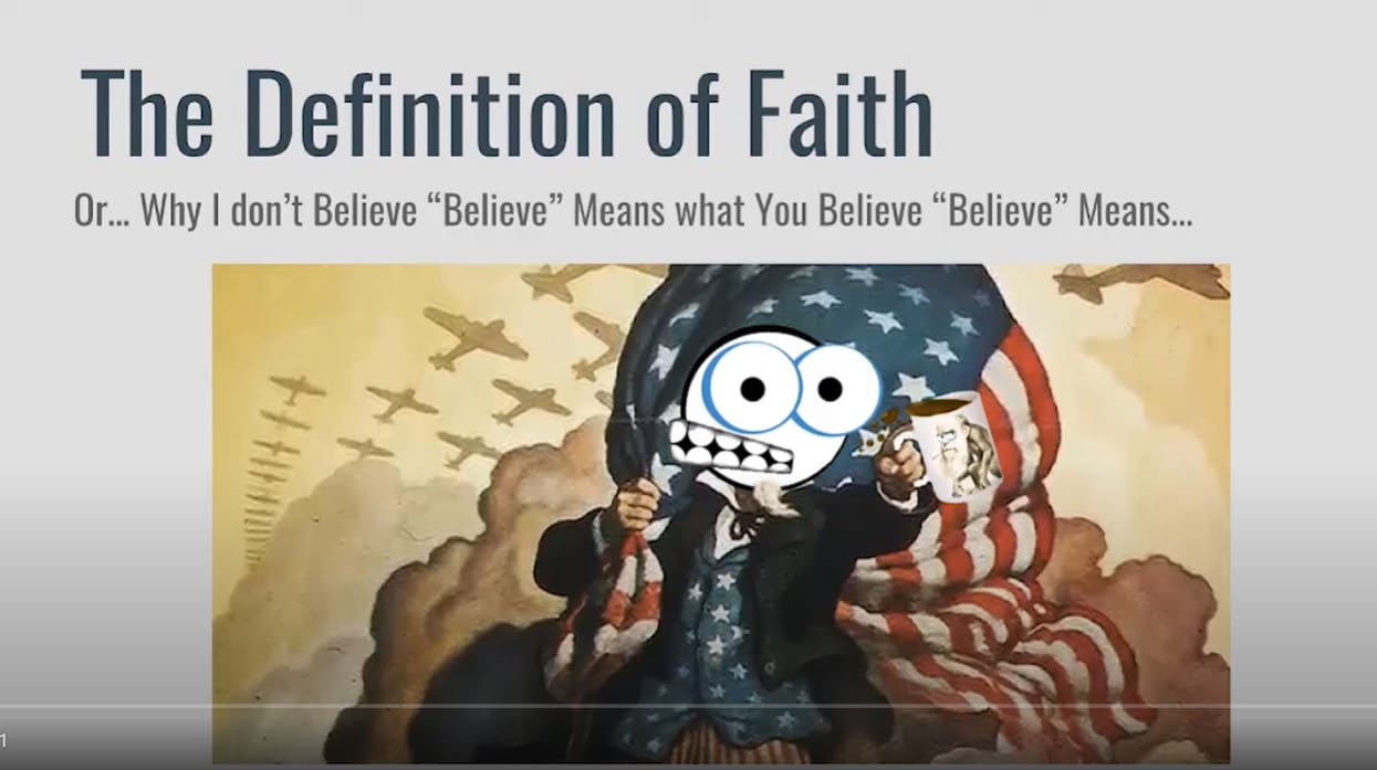 Definition of Faith video still