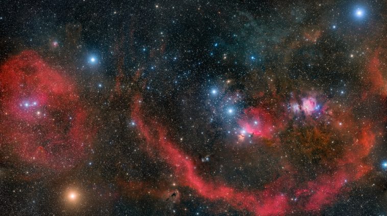 Orion constellation with nebula: ID 113264490 | Draco © Lloyd Smith | Dreamstime.com